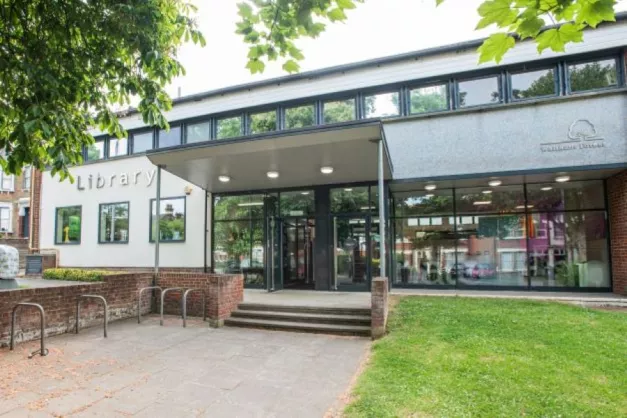 Hale End Library front view