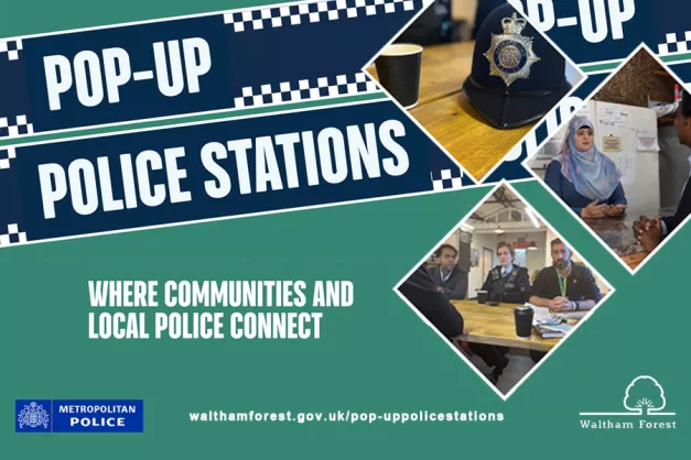 Pop-up Police Stations Where communities and local police connect