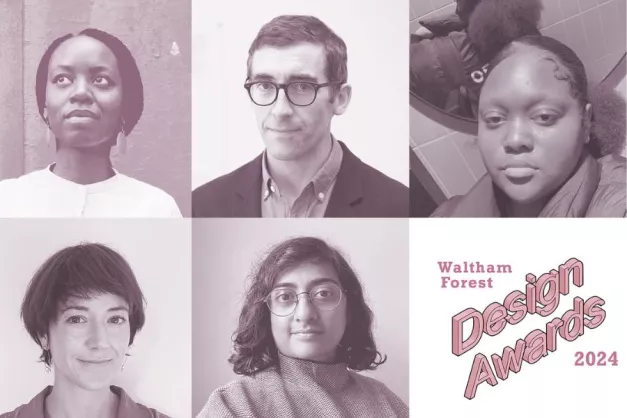 Headshots of the Waltham Forest Design Awards judging panel