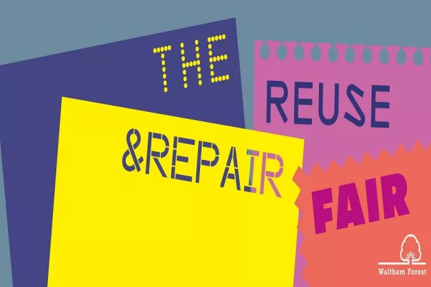 Logo for the Reuse & Repair Fair 2024