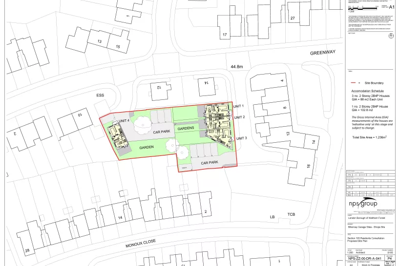 Shops Site Proposed Plan