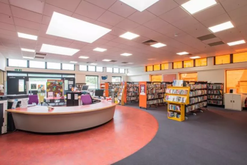 Hale End Library reception