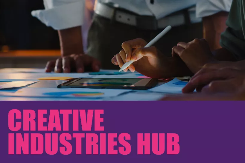Creative industries hub banner image