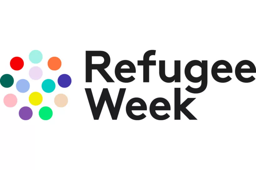 Refugee Week logo decorative