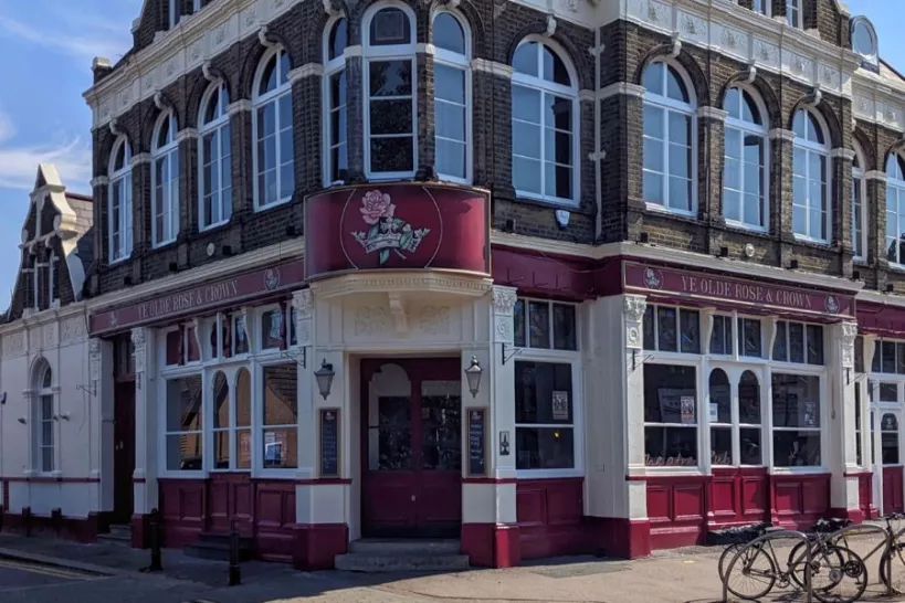 The Rose and Crown Pub in Walthamstow